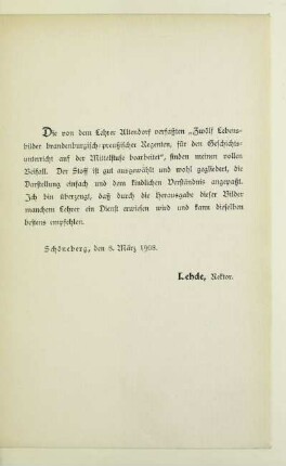 [Empfehlung]
