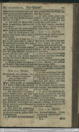 Der 112. Psalm