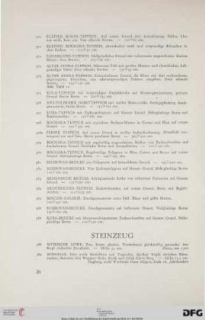 Steinzeug (Nr. 388-436)