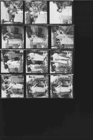 111. Cannstatter Volksfest, 22.09.-08.10.1956, Stuttgart-Bad Cannstatt: Eröffnung (3)