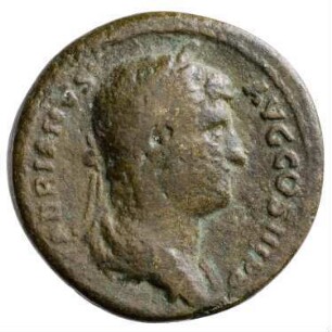 Münze, Dupondius, 134 - 138 n. Chr.