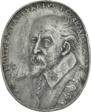 Medaille auf Philipp Camerarius