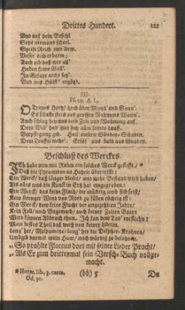 Beschluß des Werckes.