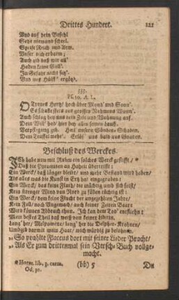 Beschluß des Werckes.