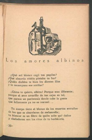 Los amores albinos