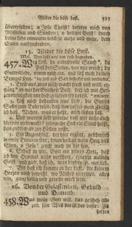 15. Wider die böse Lust