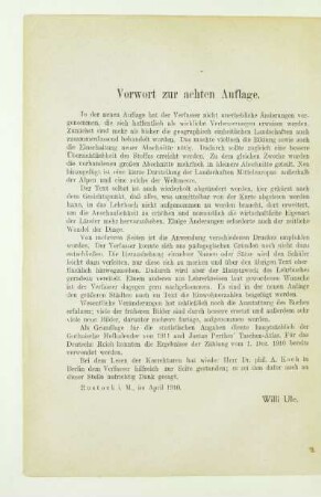 Vorwort zur achten Auflage