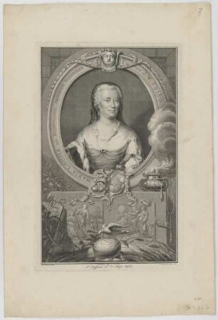 Bildnis der Maria Louisa von Hessen-Kassel