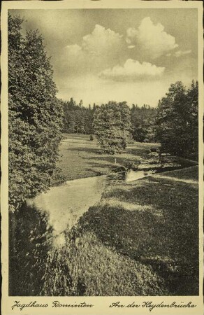 Jagdhaus Rominten - An der Heydenbrücke