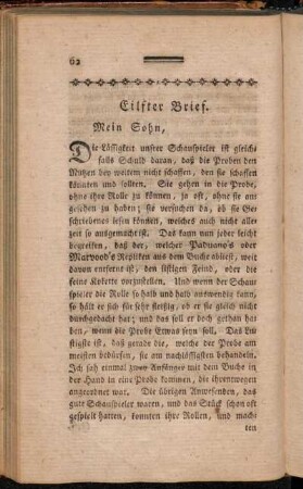 Eilfter Brief - Funfzehnter Brief