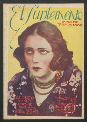 [Retrato de Raquel Meller - Tricromía]