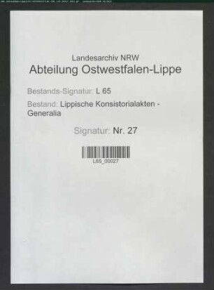 Konsistorial-Bedienstete: Bestallung und Entlohnung der Pedelle