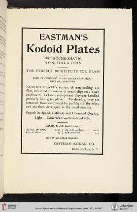 Eastman Kodak Co. [Kodoid Plates]