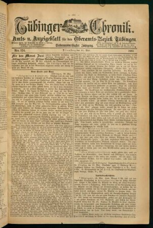 31. Mai (Nro. 124)