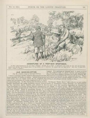 Adventures of a post-war sportsman