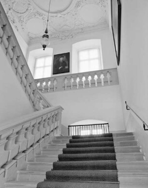 Schloss Seehof — Haupttreppe