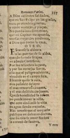 337-340, Estauase la Aldeana