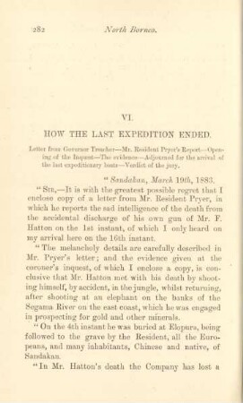 VI. How the last expedition ended