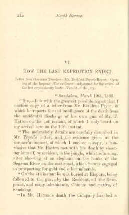 VI. How the last expedition ended