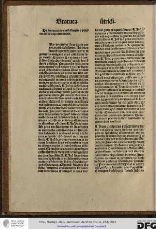 De sacramento confessionis et penitentie et eorum attinentiis.