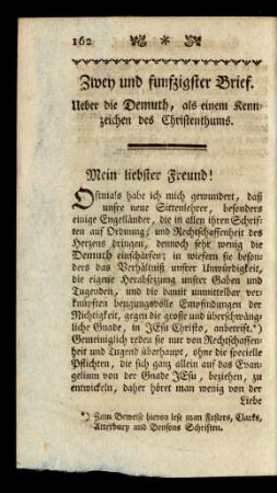 Zwey und funfzigster Brief.