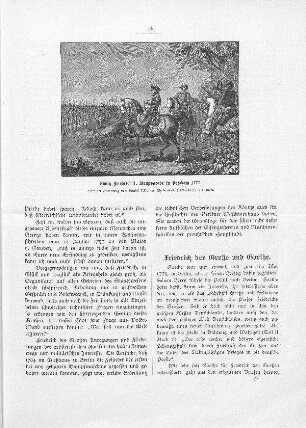 König Friedrich II. Wachtparade in Potsdam 1777