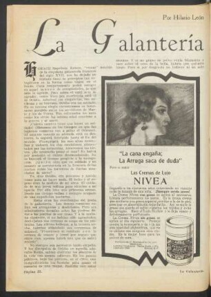 La galantería