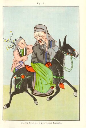 Fig. 4. Tchang Kouo-lao, le pourvoyeur d'enfants