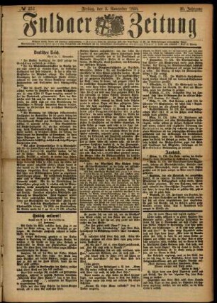 Ausgabe vom Freitag, den 03. November 1893.