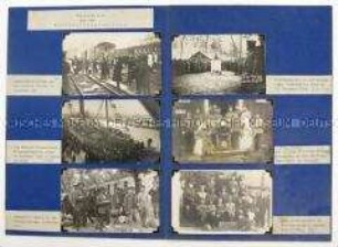 Heimkehr, Mappe mit Fotos von deutschen Kriegsgefangenen