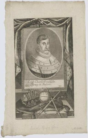 Bildnis des Ernst Churfürst zu Cöln