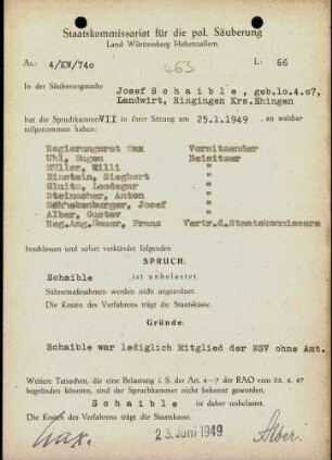 Schaible, Josef