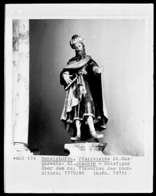 Rechte Seitenfigur - Der heilige Joseph