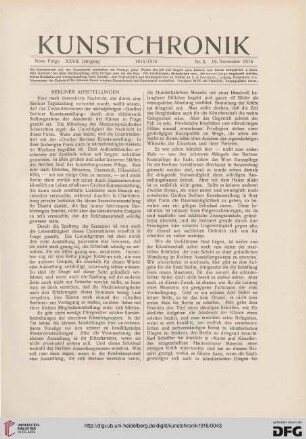 Heft 8 (19. November 1915)
