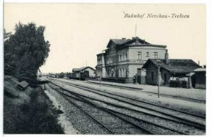 Nerchau. Bahnhof Nerchau-Trebsen