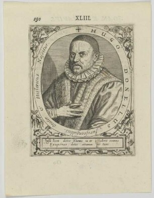 Bildnis des Hugo Donellus