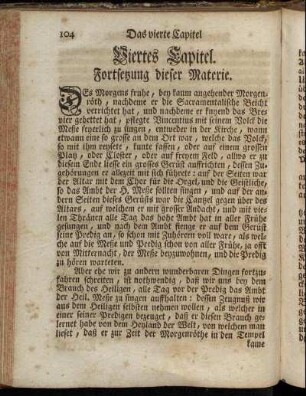 Viertes Capitel. Fortsetzung dieser Materie.