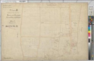 Dortmund - Körne - Wambel (Dortmund), Zusammenlegung Dortmund Nord-Ost, Bl.6 Urkarte 2 Wambel Flur 7