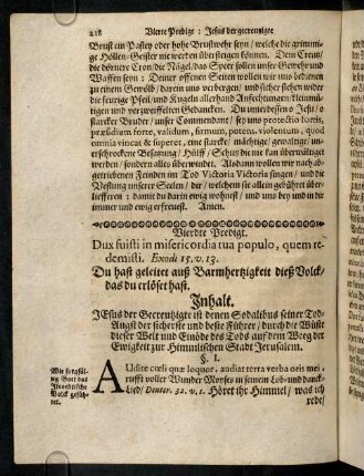 228-238, Vierdte Predigt