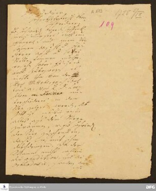 Brief von August Hermann Francke an [Bernhard Walther Marperger].