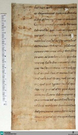 Fragment - Cod. Aug. Fr. 209