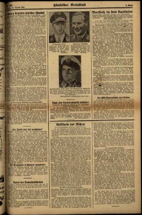 Zweite Ausgabe vom Freitag, den 21. August 1942.