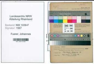 Entnazifizierung Johannes Fuerer , geb. 03.08.1908 (Mechanikermeister)