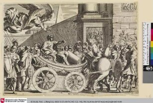 [Der Triumpzug des Julius Cesar; Triomphe de Jules César]