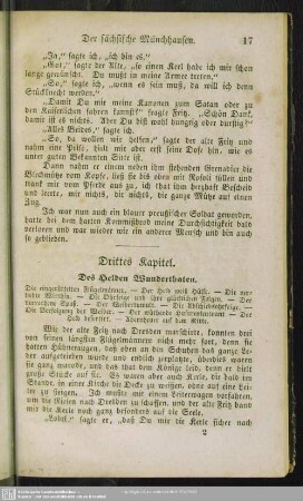 Drittes Kapitel. Des Helden Wunderthaten