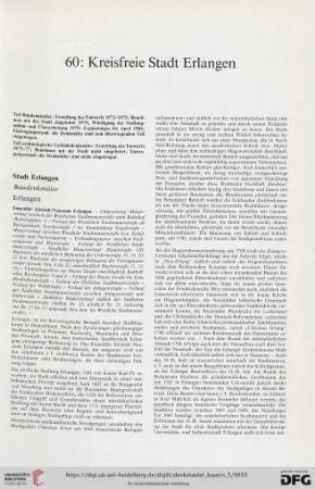 60: Kreisfreie Stadt Erlangen