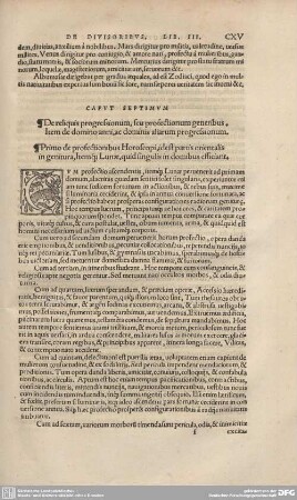 Caput Septimum. De reliquis progresionum, seu prosectionum generibus.