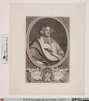 Bildnis Jean-François-Paul de Gondi, gen. cardinal de Retz
