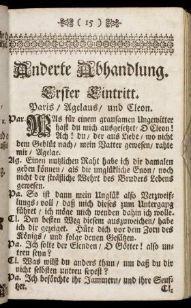 Anderte Abhandlung.