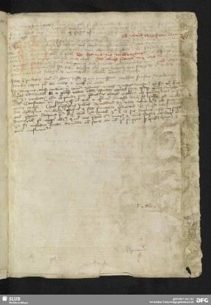 1r-1v: Lat. Rezepte und medizinische Notizen